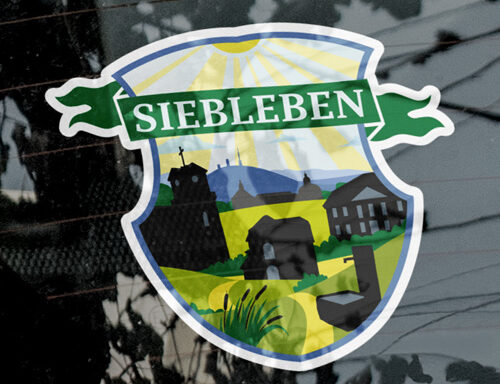 Siebleben Aufkleber